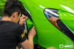 McLaren 650S Grass Green Wrap by YST Auto 2018 года